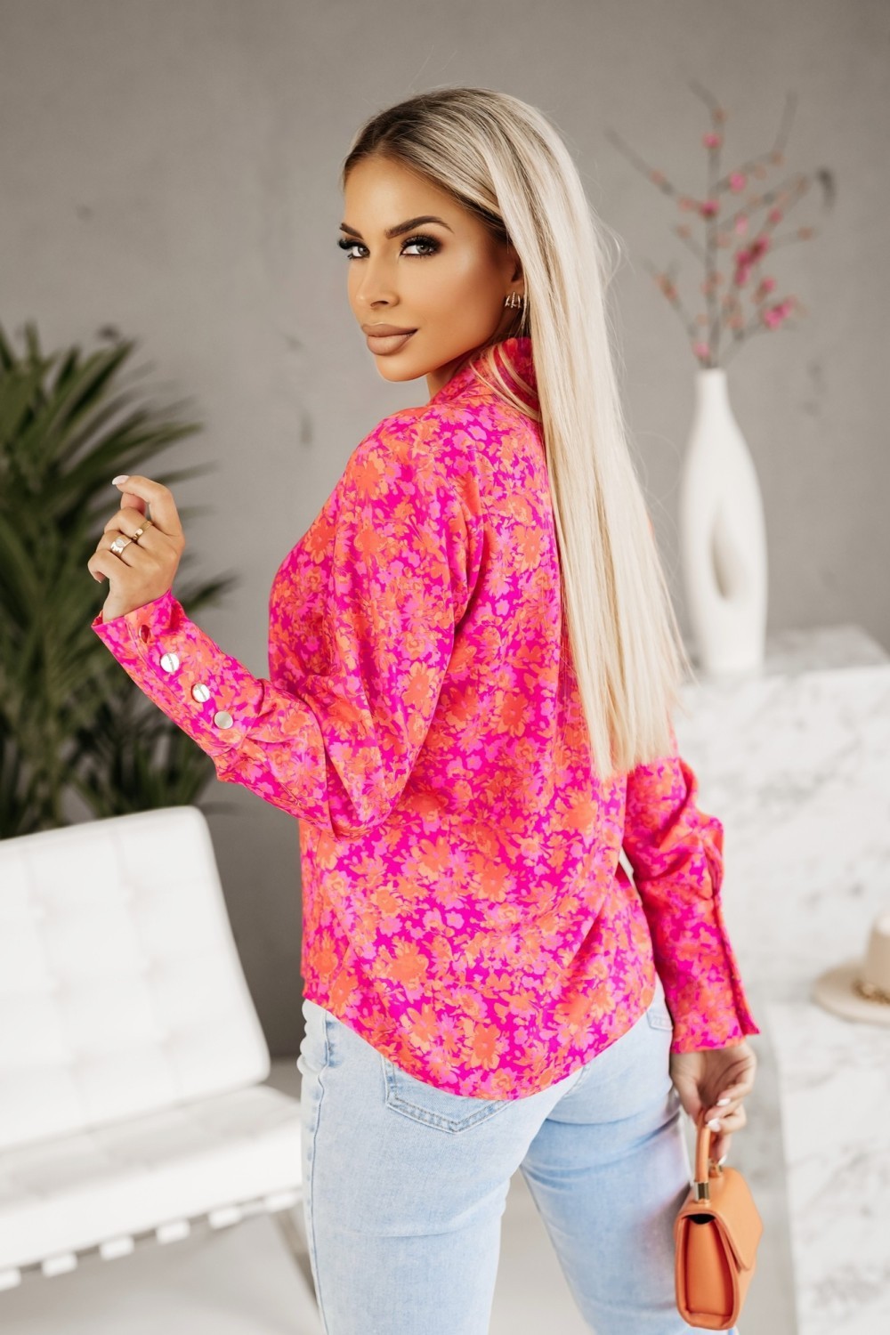 European And American Spring And Autumn Top Printed Shirt